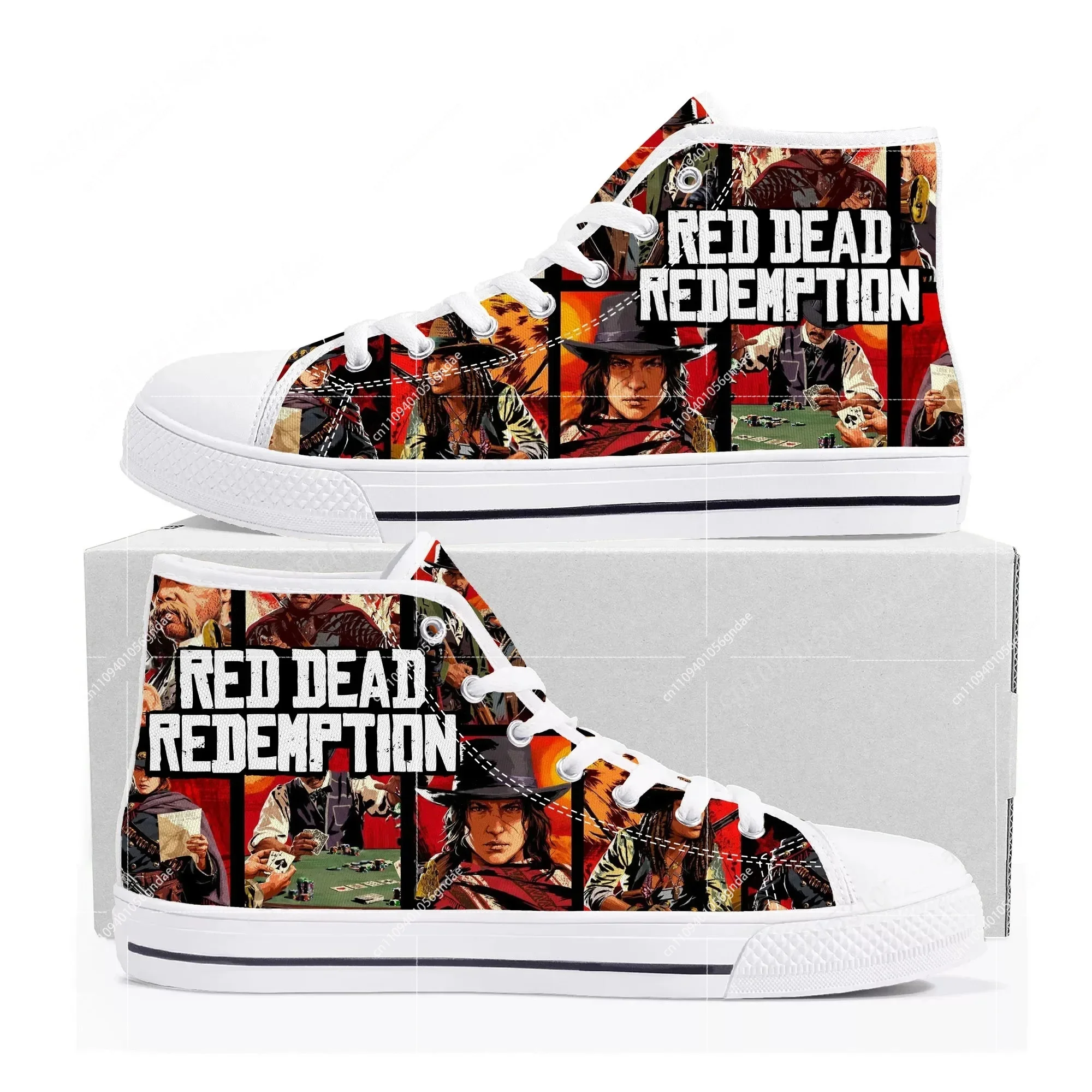 Women'S Fashion Business Casual - Videogame Red Dead Redemption hoge sneakers