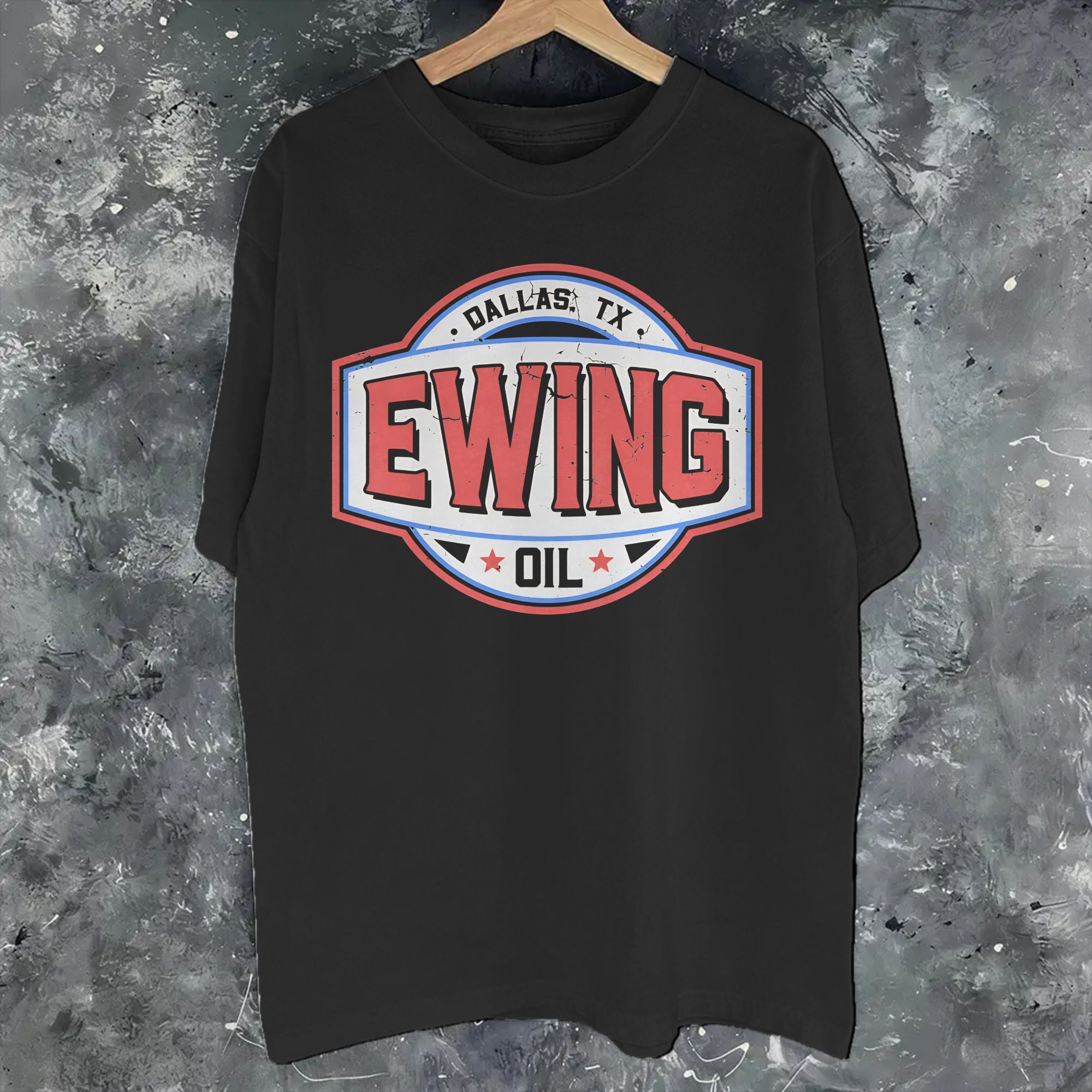 Women'S Fashion In The 70S - Mannen Vrouwen Grafische print Ewing Oil