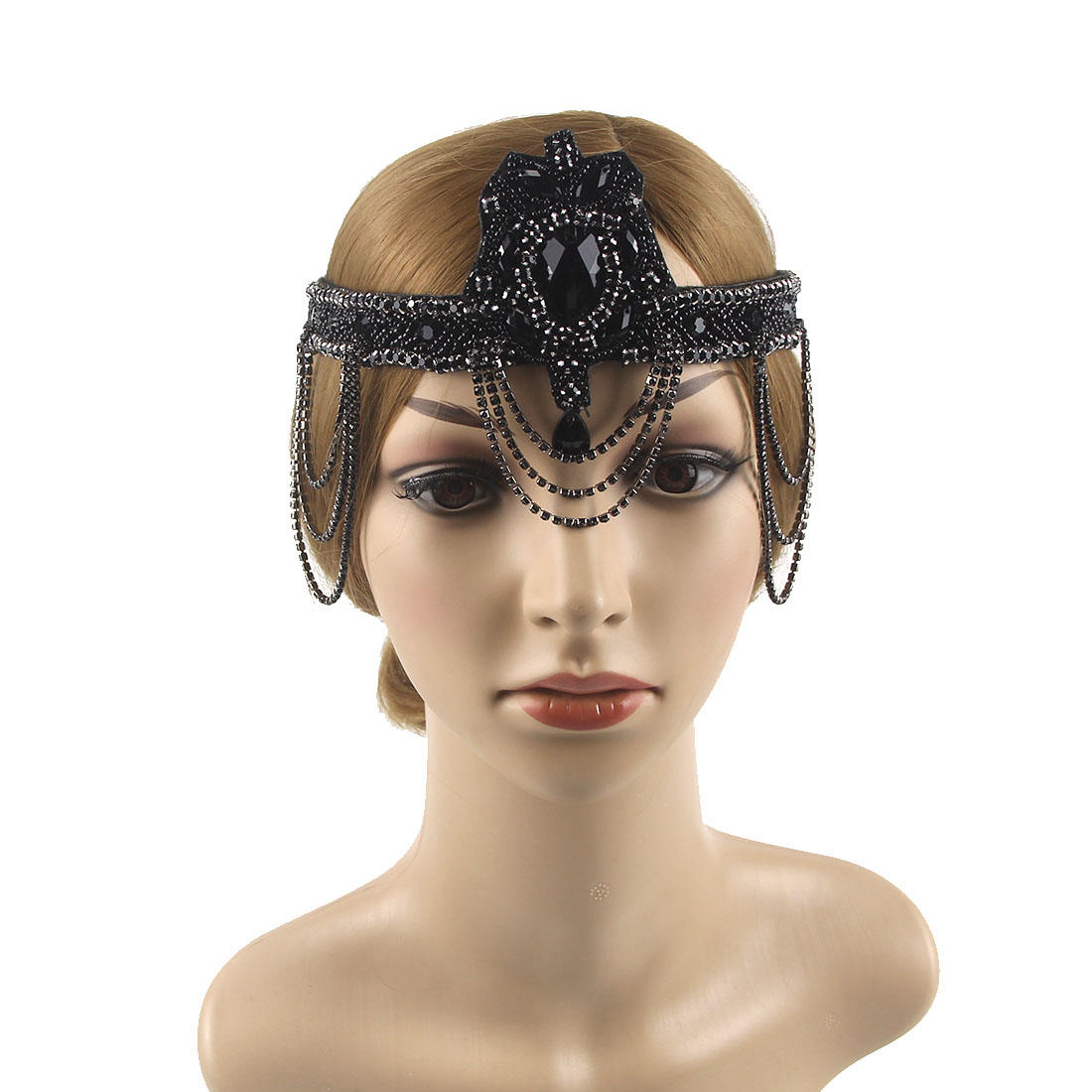 Women'S Fashion Of The 1920S - 1920S Hoofddeksel Veer Flapper Hoofdband Great