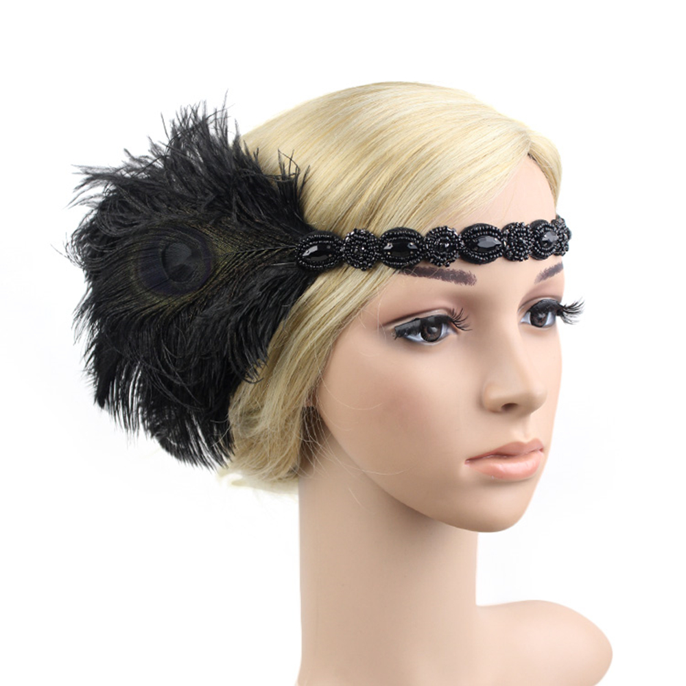Women'S Fashion In 1920 - 1920 vintage flapper meisjes hoofdband veer