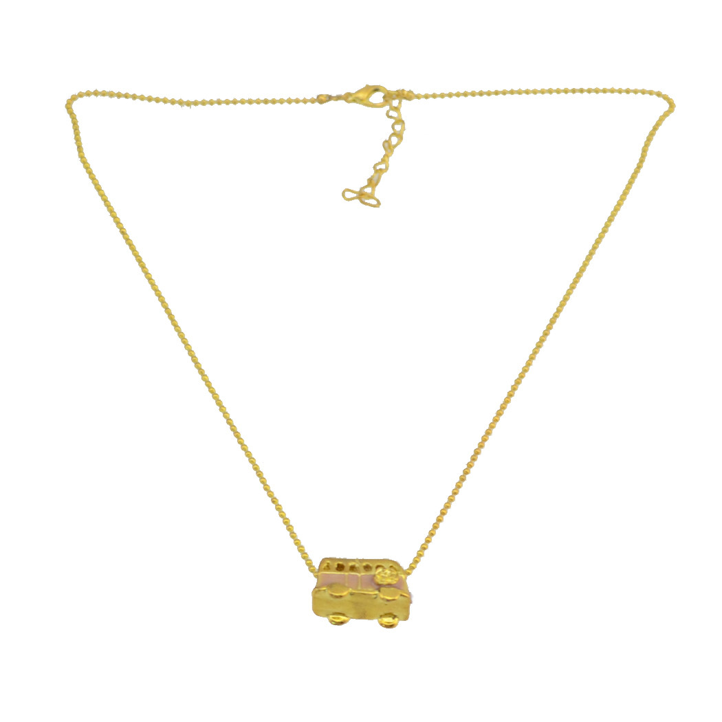 Women'S Fashion Vogue - Druppelolie uitgehold busontwerp rocailles ketting gekleurde