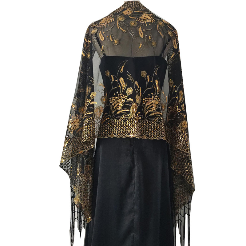 Women'S Fashion Of The 1920S - Pailletten Bruiloft Cape Avondjurken Sjaals En