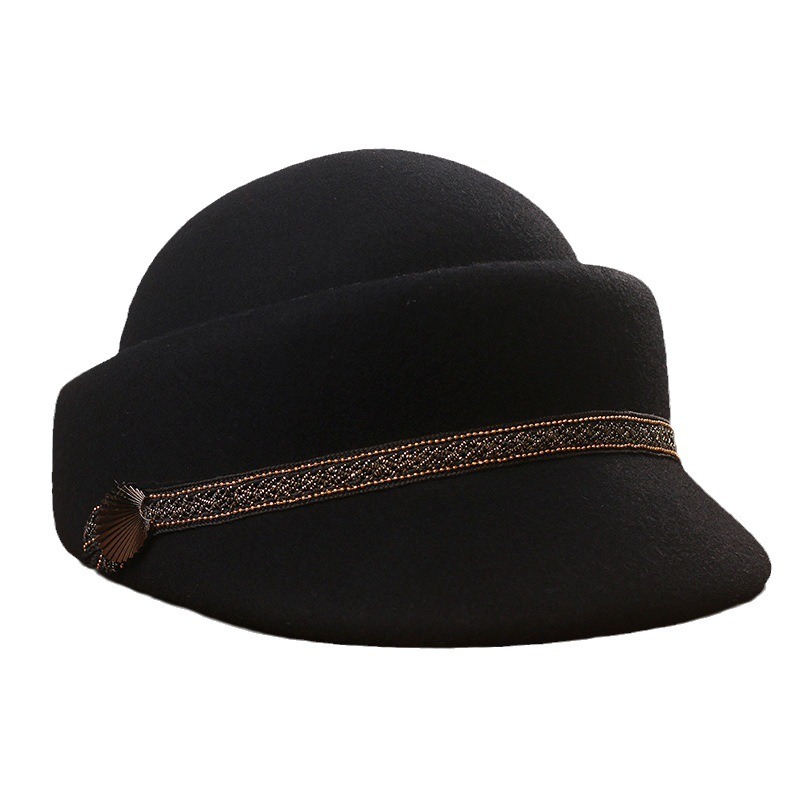 Women Fashion Hats - Mode Dames Heren Sailor Zwart Dames