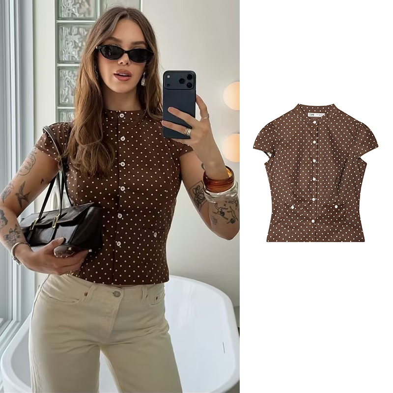Women'S Young Fashion - Zomer Nieuwe Dames Shirts 2026 Mode