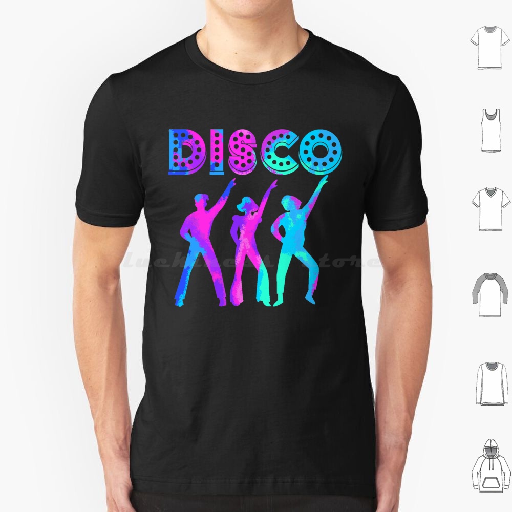 Women'S Fashion In The 70S - Disco 70's Neon Dance Party T-shirt