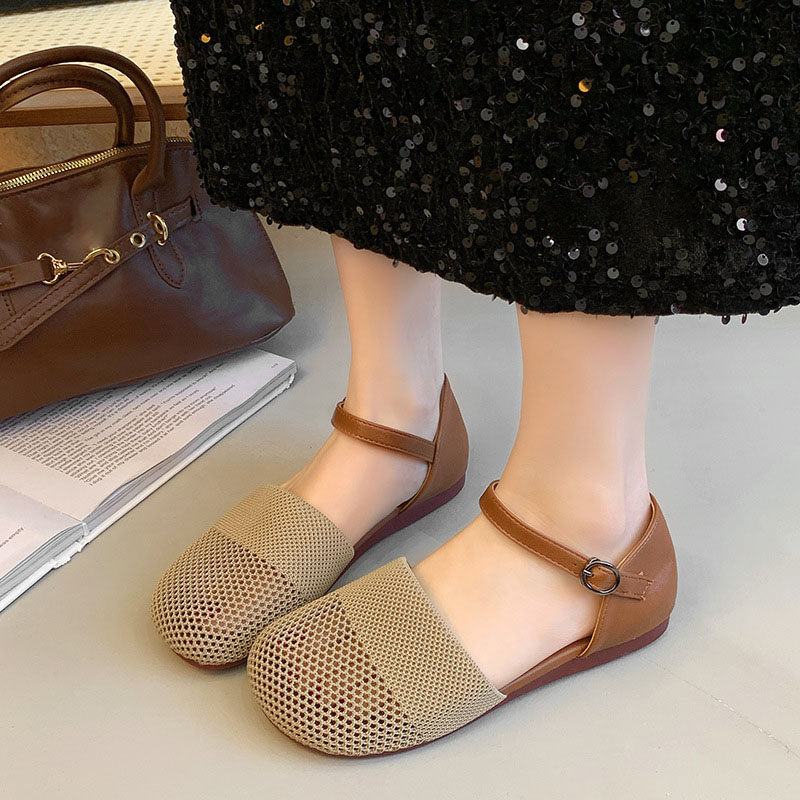 Women'S Fashion For Summer 2025 - 2025 Nieuwe Lente Zomer Mesh Sandalen