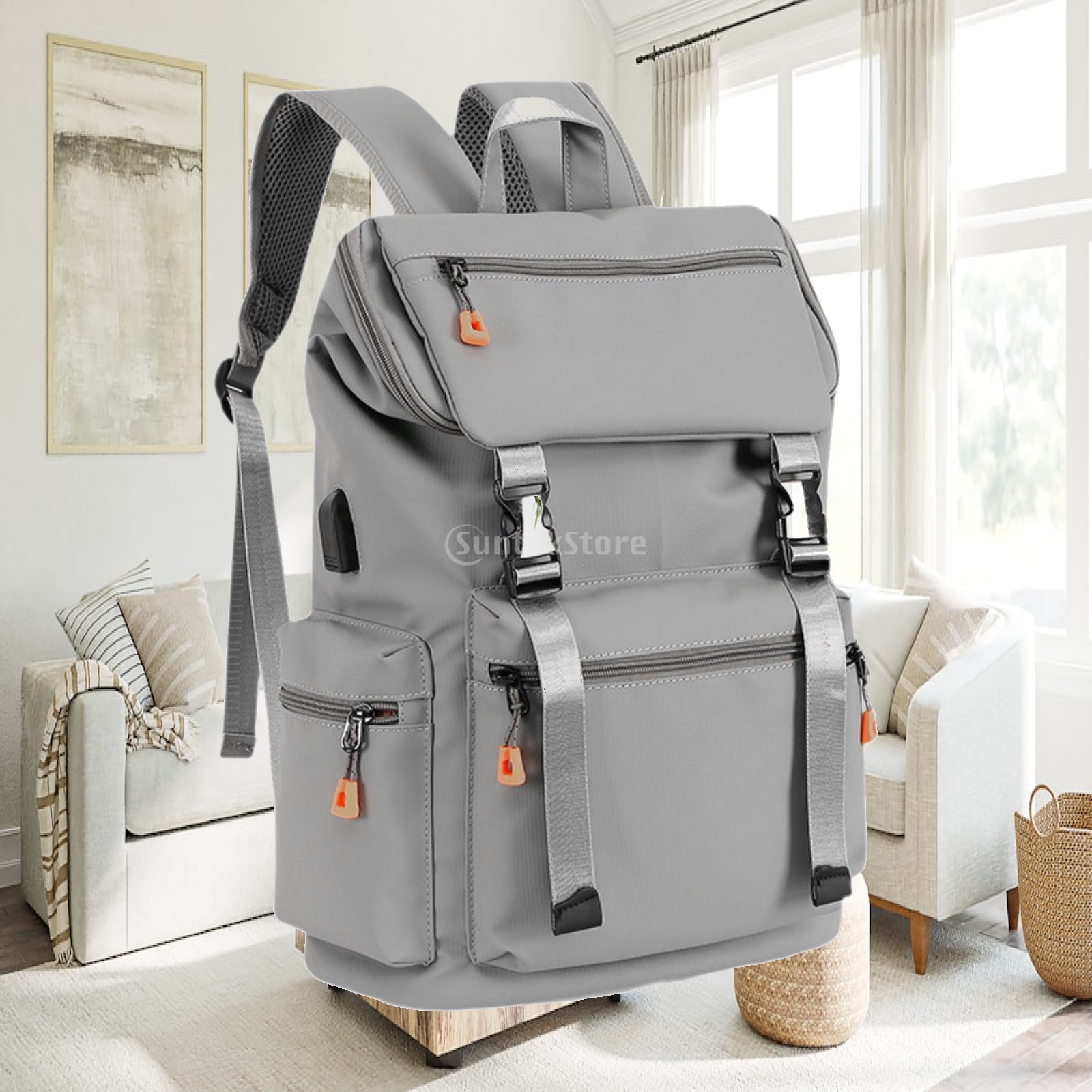 Women'S Fashion Business Casual - Casual rugzakorganizer Draagtas Zakken Modieuze verstelbare