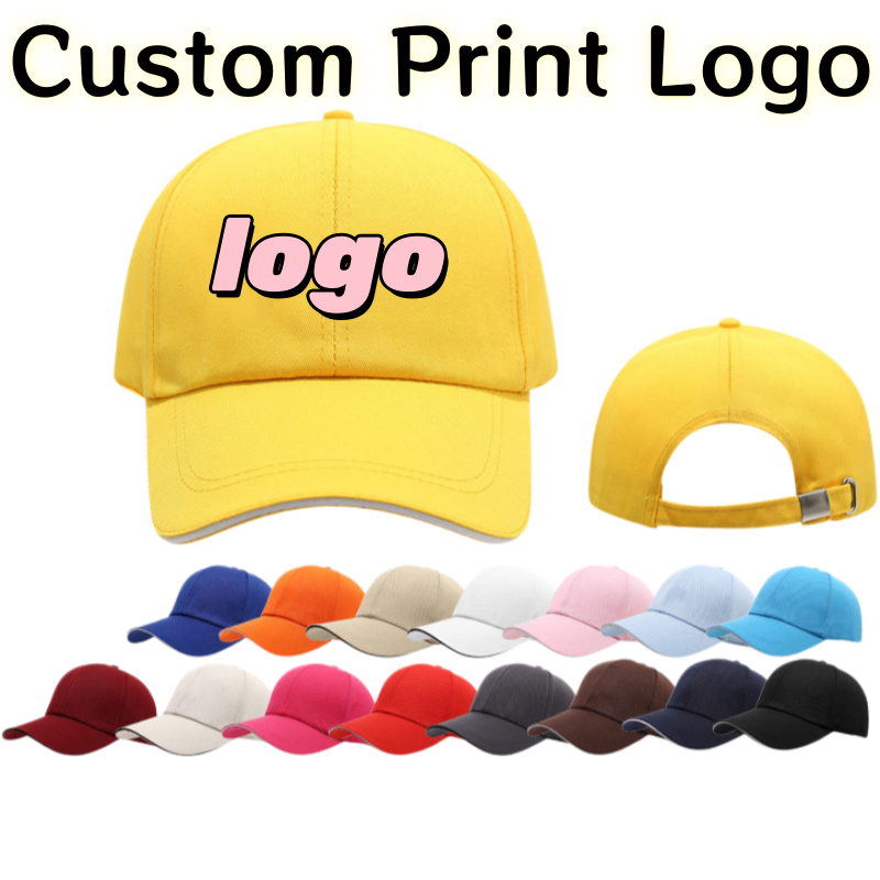 Women Fashion Hats - Op maat gemaakte bedrukte logo pure