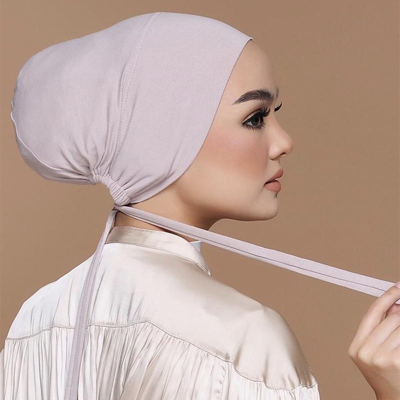 Women Fashion Hats - Nieuwe zachte modale moslim turban hoed