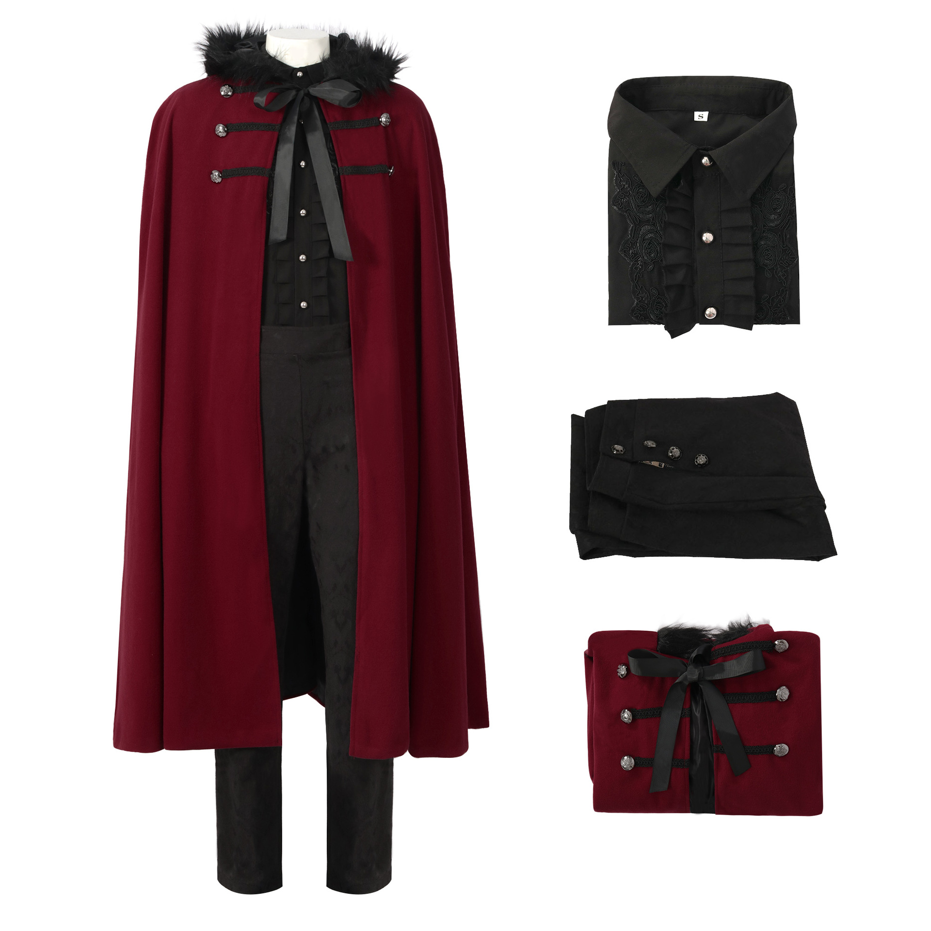Women'S Fashion Victorian Era - Victoriaanse stijl steampunk middeleeuwse jas, gothic