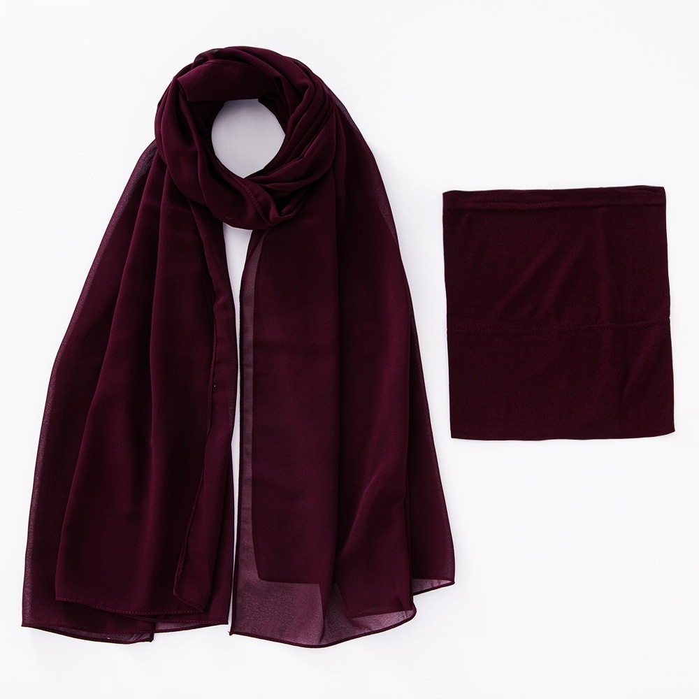 Nieuwe mode pet+hoofddoek set  - Women Fashion Malaysia recensie en prijs