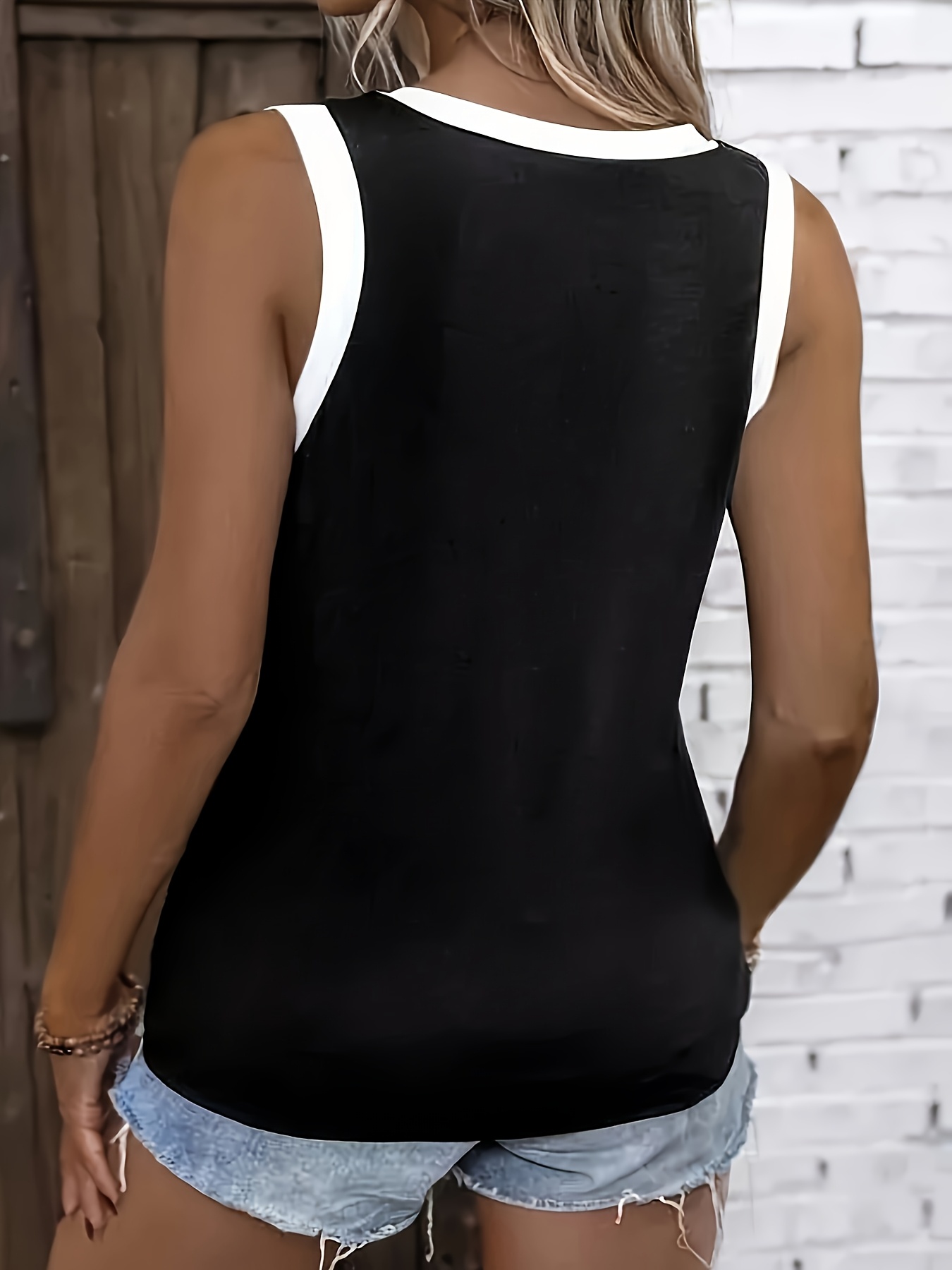 Plus size dames tanktop zonder - V Neck Cami Top recensie en prijs