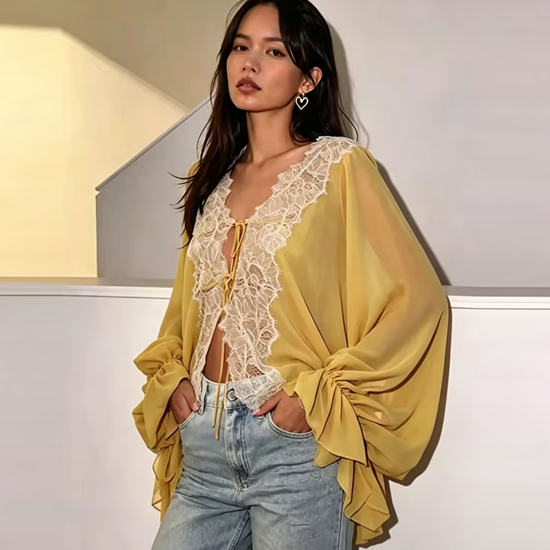 Kant Dames Blouse Zomer 2026 N - Women'S Young Fashion recensie en prijs