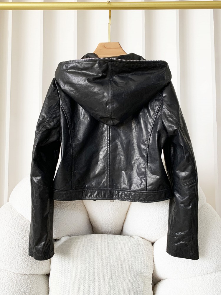 Herfst Casual Damesmode Rits S - Women'S Fashion Leather Jacket recensie en prijs