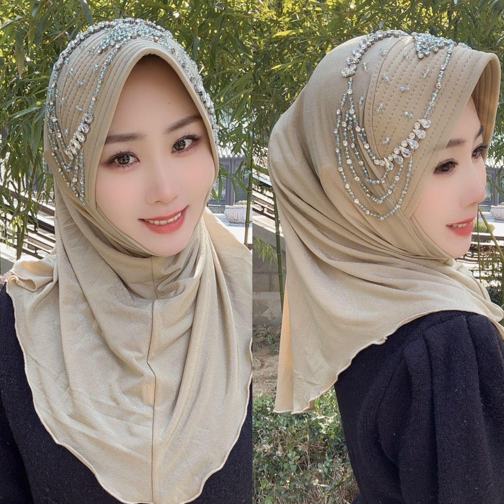 Hijab moslimvrouwen shawl hoof - Women Fashion Malaysia recensie en prijs