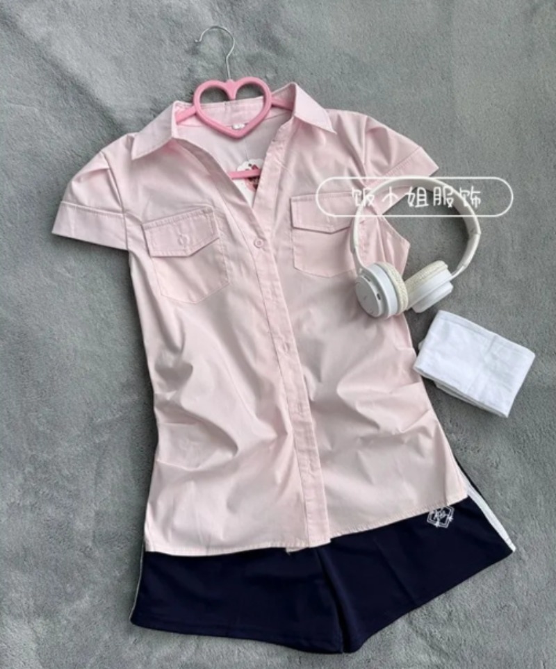 Mode Preppy Stijl Knopen Turn  - Women'S Y2K Fashion Aesthetic recensie en prijs