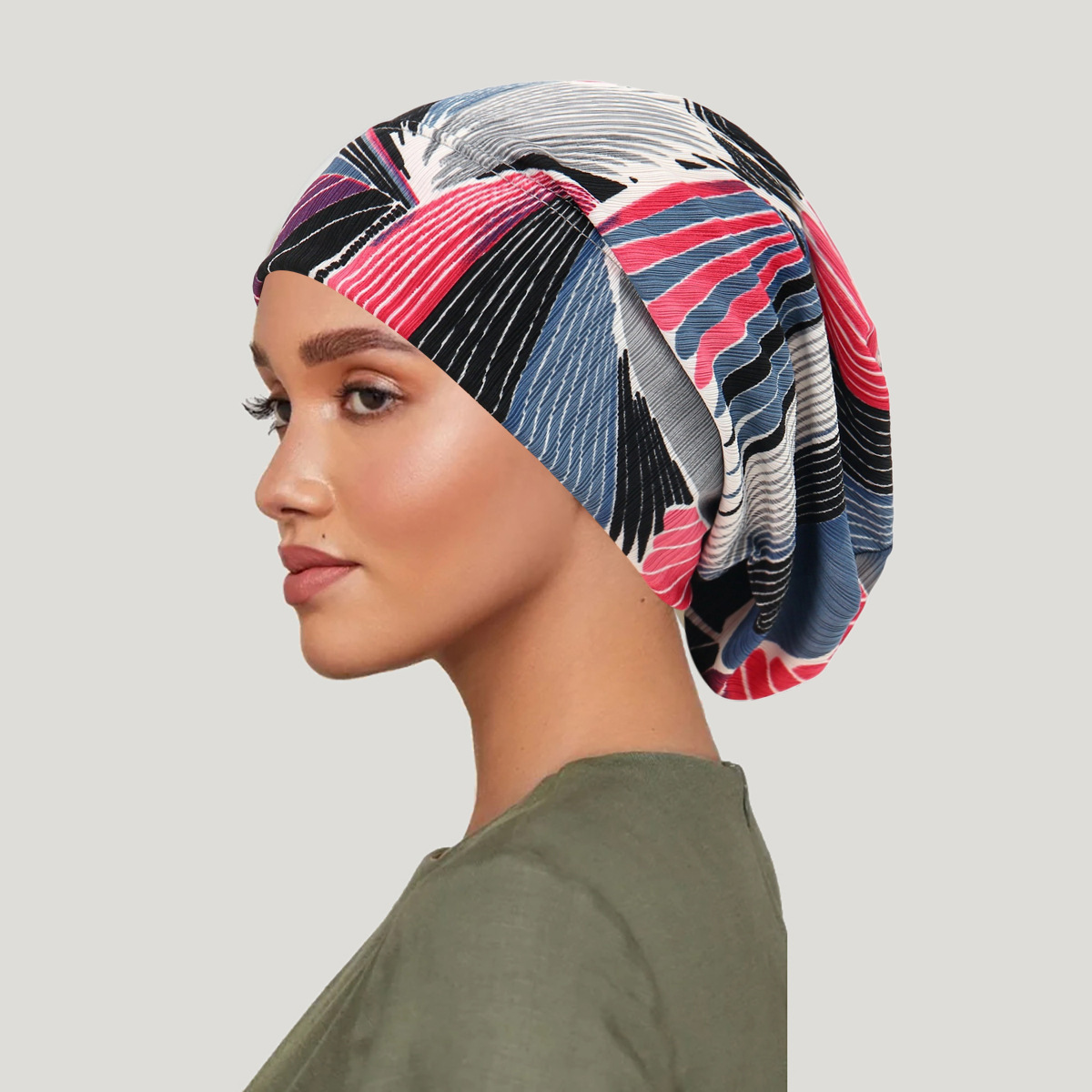 2026 Nieuwe Tie-Dye Haar Cover - Women Fashion Hats recensie en prijs