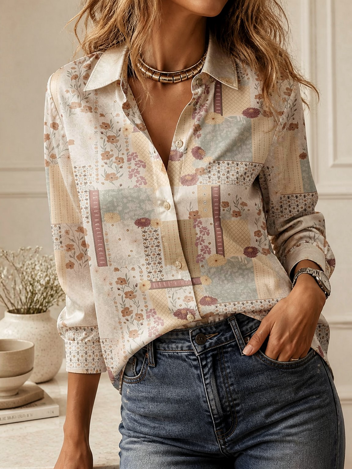 Elegante top met lange mouwen  - Women'S Fashion Tops recensie en prijs