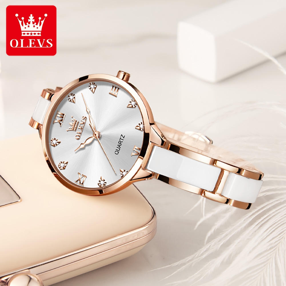 OLEVS 5872 Vrouwen Horloges Qu - Fashion Women Watch recensie en prijs