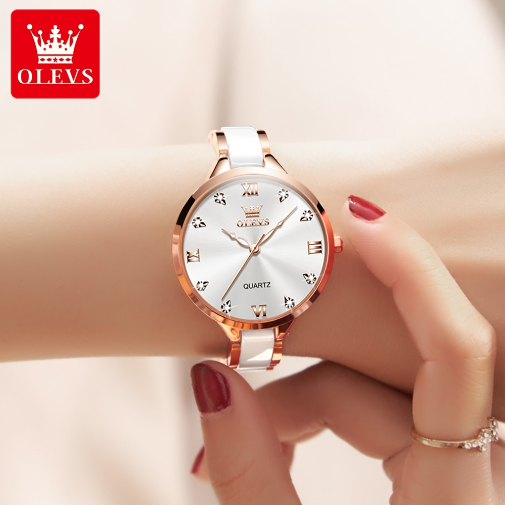 OLEVS 5872 Vrouwen Horloges Qu - Fashion Women Watch recensie en prijs
