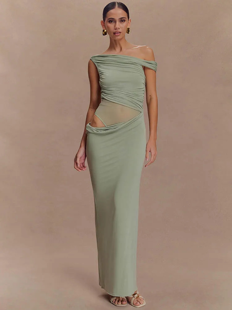Een schouder slinky sexy maxi- - Women'S Fashion In 1920 recensie en prijs