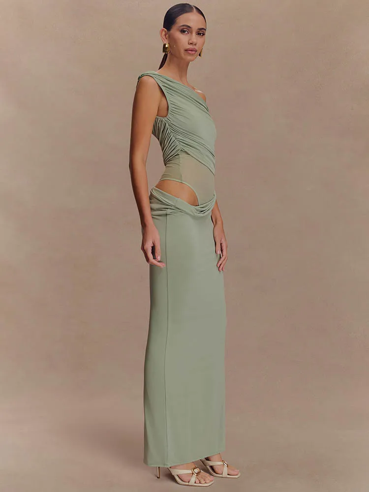 Een schouder slinky sexy maxi- - Women'S Fashion In 1920 recensie en prijs