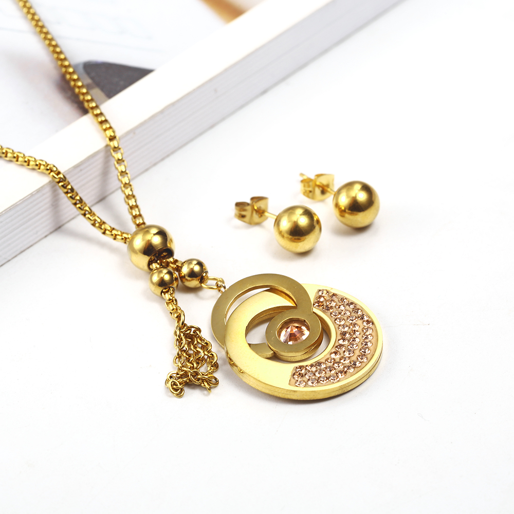 Oufei Rvs Sieraden Crystal Vro - Women'S Fashion Vogue recensie en prijs