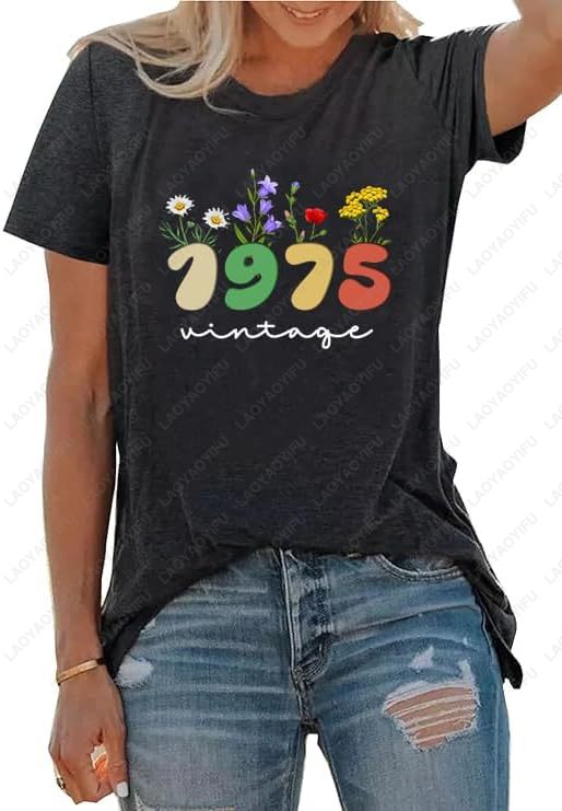 Vintage 1975 T-shirts voor vro - Women'S Fashion In The 70S recensie en prijs