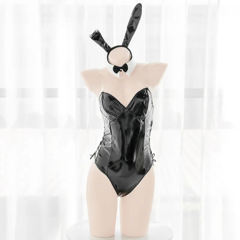 Sexy lingerie cosplay konijntj - Women'S Fashion Leather Jacket recensie en prijs
