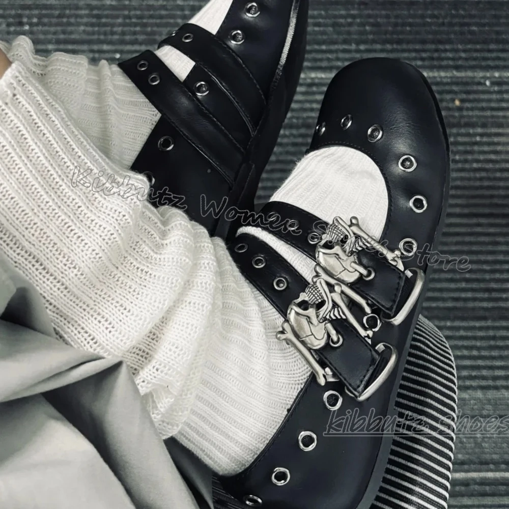 Gothic Ballet Pumps Punk Rock  - Fashion Women Belt recensie en prijs
