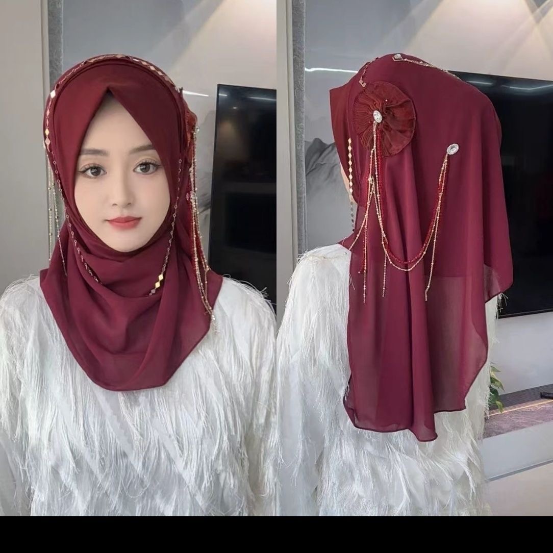 Hijab moslimvrouwen sjaal hoof - Women Fashion Malaysia recensie en prijs