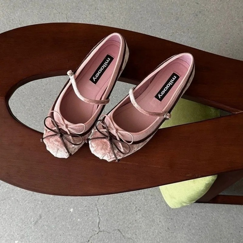 2026 Franse platte ballerina's - Fashion Women Belt recensie en prijs