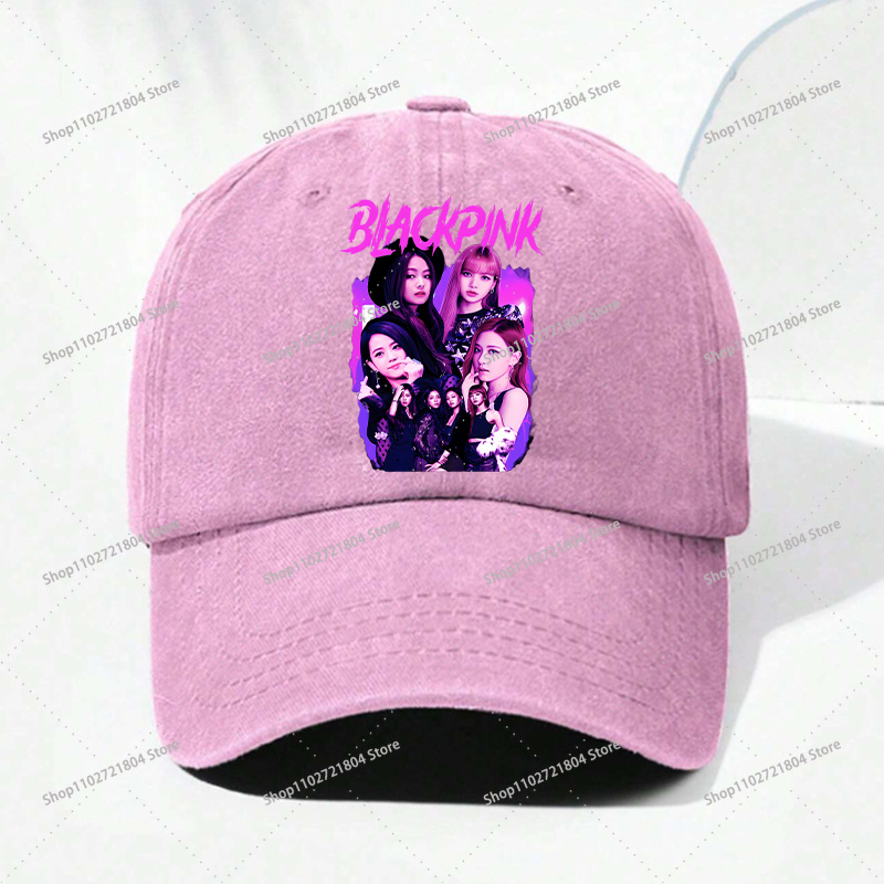 BlackPink Hiphop Baseballpet v - Women Fashion Hats recensie en prijs