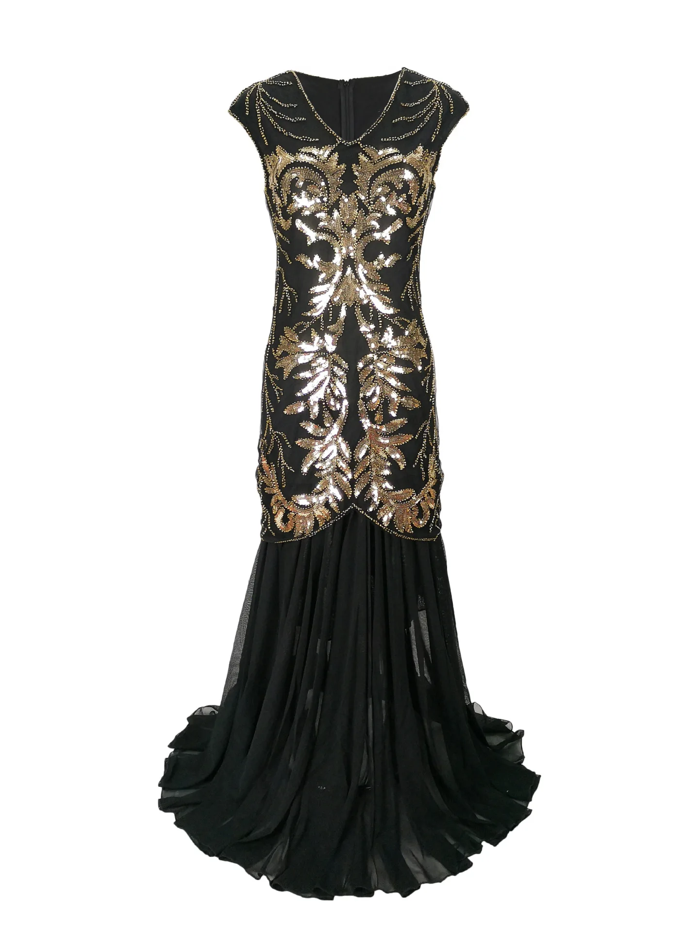 1920 Met Lovertjes Chiffon Jur - Women'S Fashion In 1920 recensie en prijs