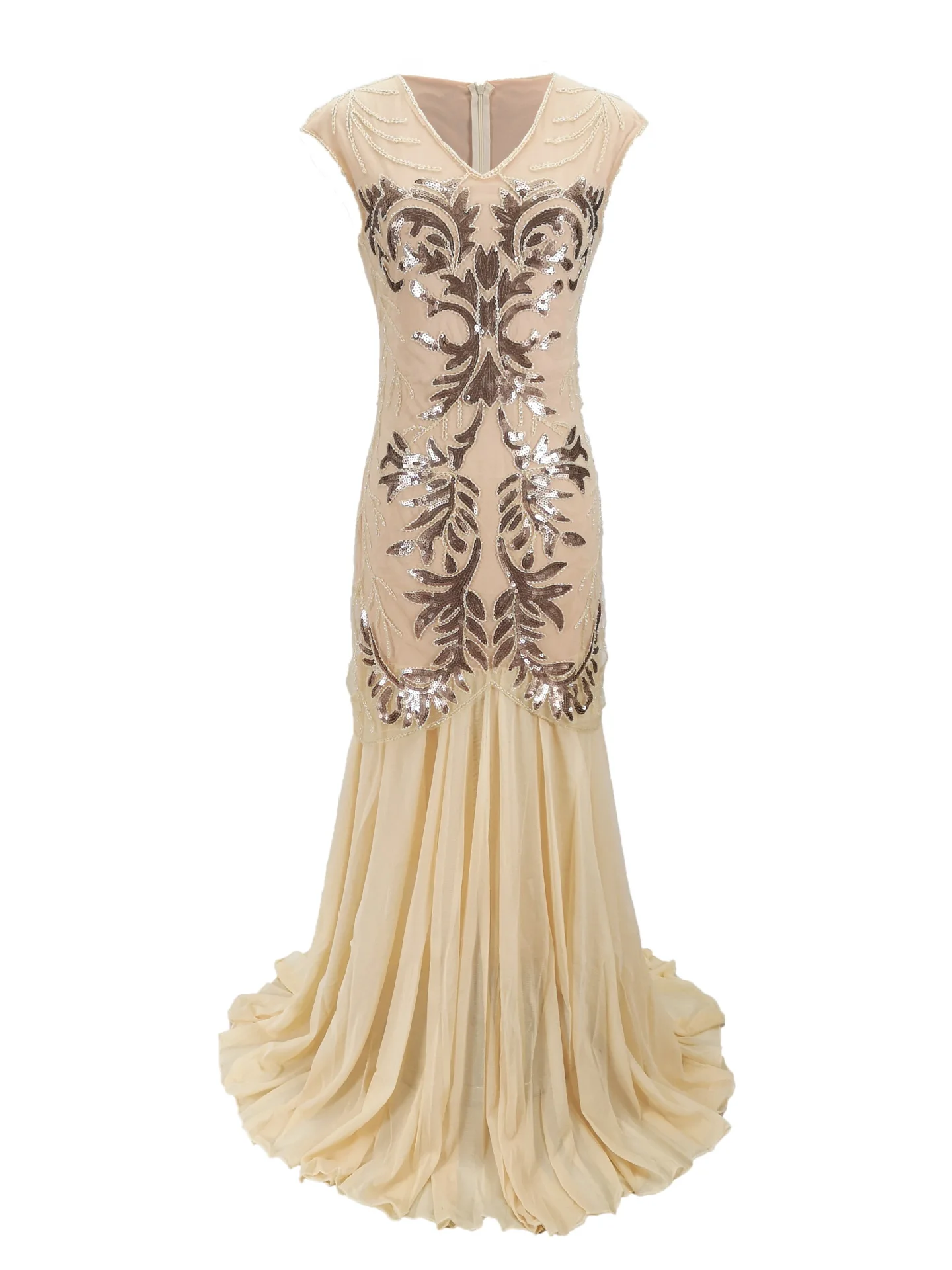 1920 Met Lovertjes Chiffon Jur - Women'S Fashion In 1920 recensie en prijs