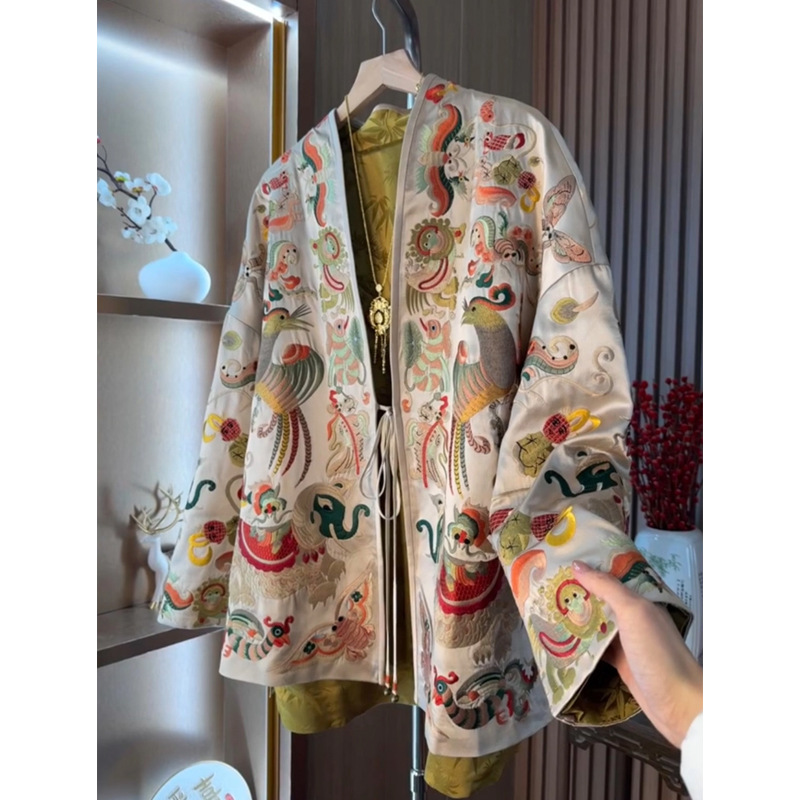 Nieuwe Chinese stijl kimono ve - Women'S Fashion Tops recensie en prijs