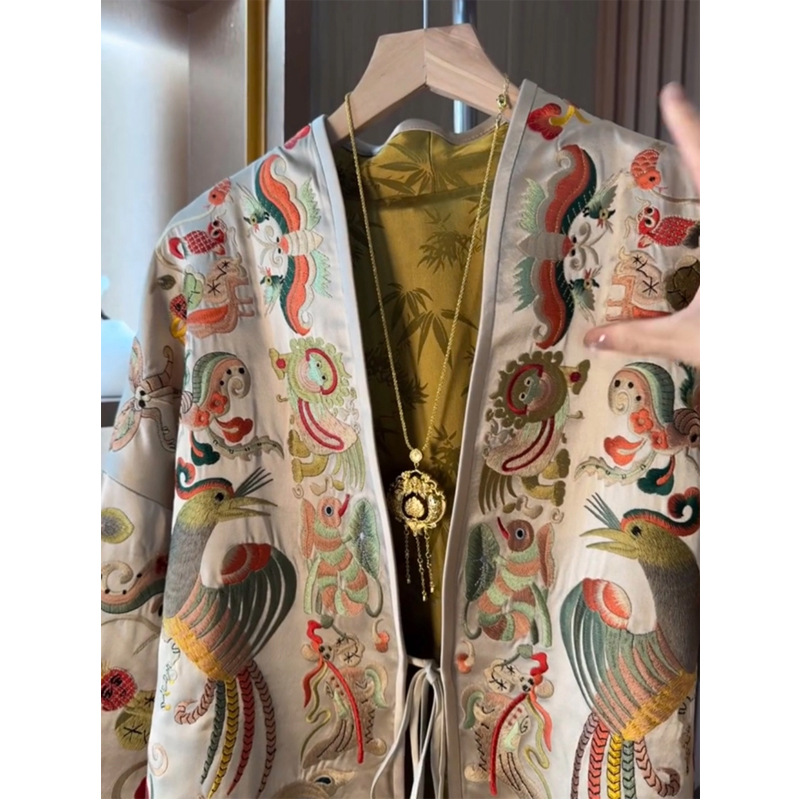 Nieuwe Chinese stijl kimono ve - Women'S Fashion Tops recensie en prijs