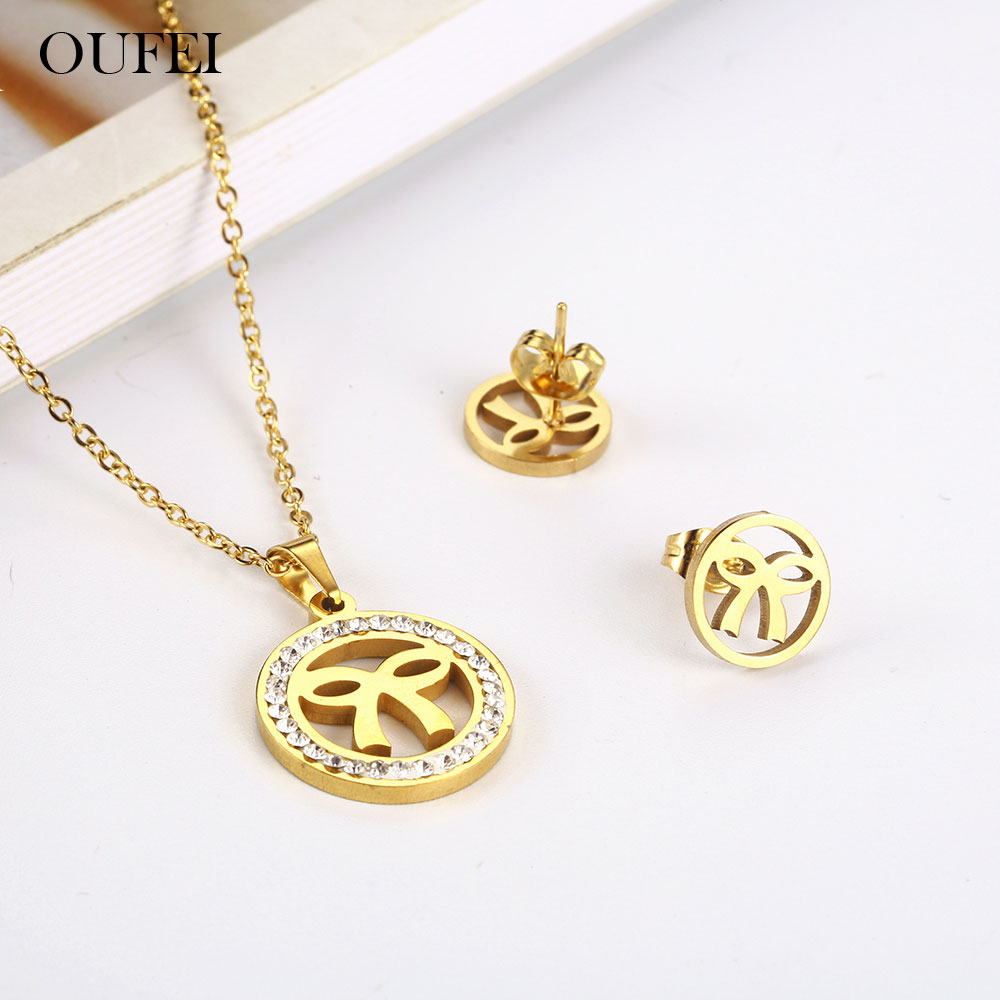 Oufei Rvs Sieraden Vrouw Vogue - Women'S Fashion Vogue recensie en prijs