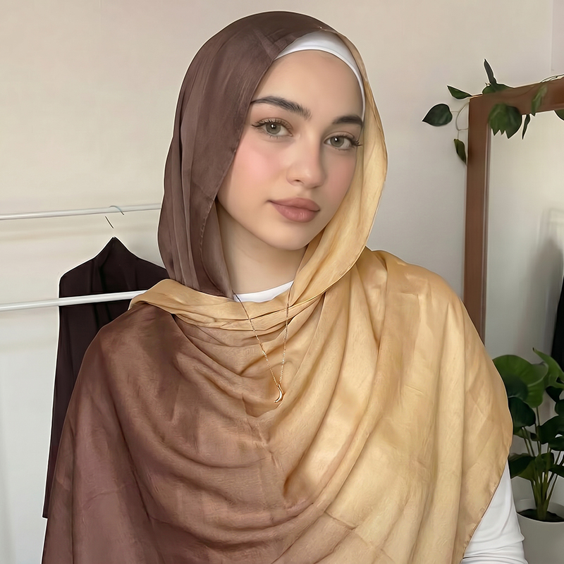 Mode Moslim Hijab Ombre Sjaal  - Women Fashion Wear recensie en prijs