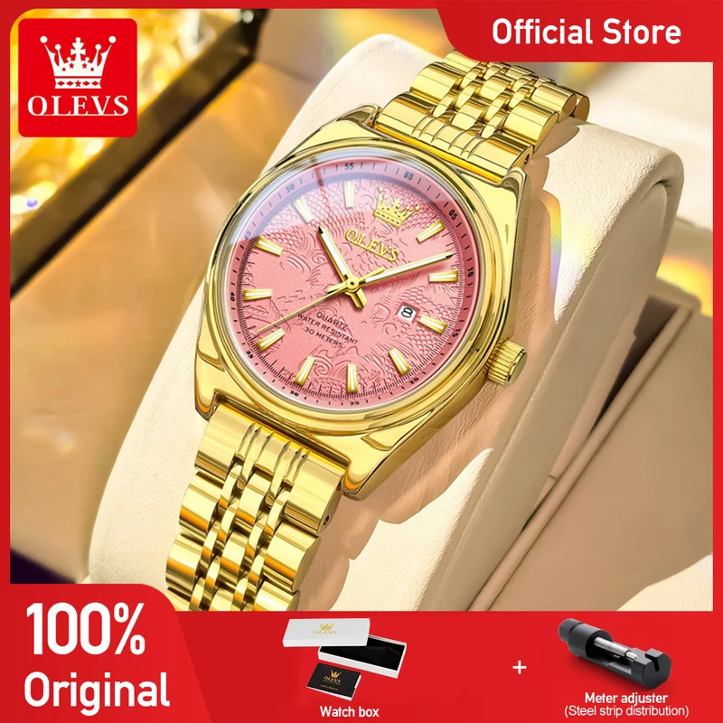 OLEVS Nieuwe 3703 Horloges Vro - Fashion Women Watch recensie en prijs