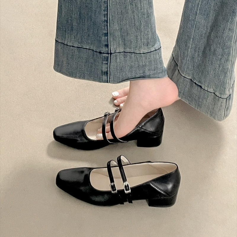 Vierkante neus lage hak dames  - Fashion Women Belt recensie en prijs
