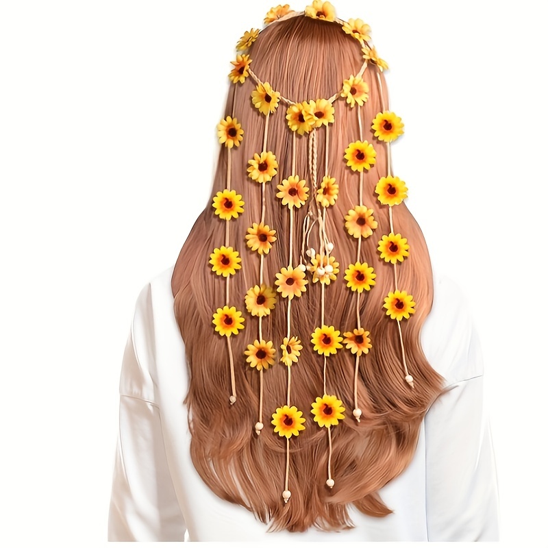 Bloem hippie hoofdband, bloeme - Women'S Fashion In The 70S recensie en prijs