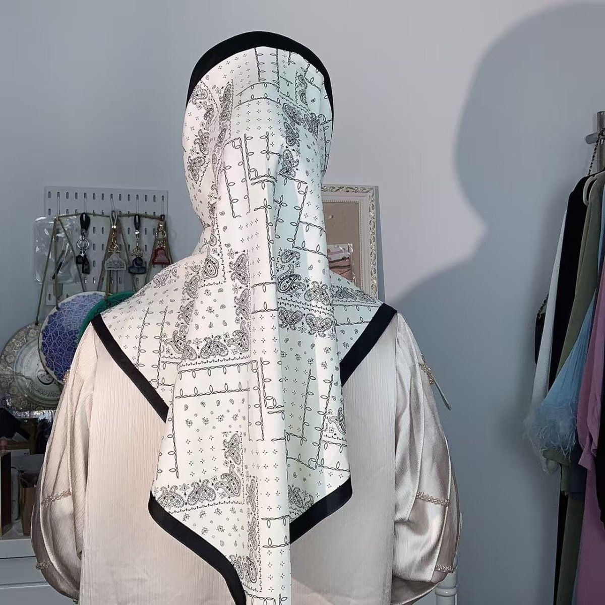 Hijab moslimvrouwen shawl hoof - Women Fashion Malaysia recensie en prijs